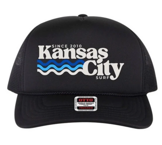 Black Vintage Trucker